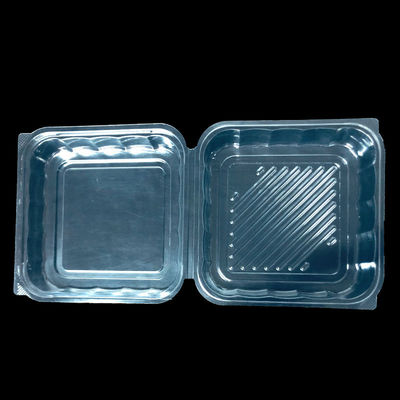 Direct Customized PET Blister Clamshell Packaging for Bakery Food Clear and Durable