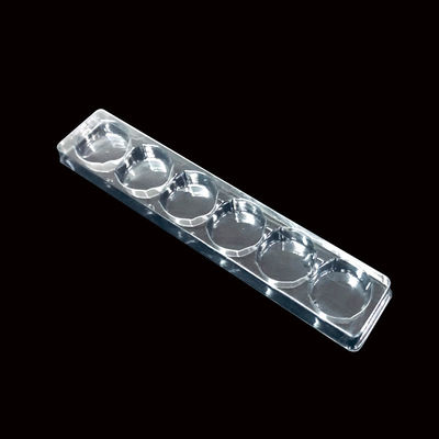 SH-0235 Customized Disposable Turnover Plastic Tray for Toothpaste Soft Tube Packaging