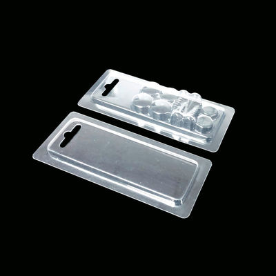 Food Contact Safety Packaging Authorization Clear PVC Blister Molded Tray with Lid