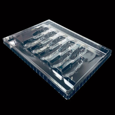 Transparent PET Plastic Packaging Tailored Disposable Blister Tray for Folding Knives