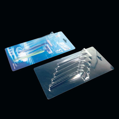 ISO9001 ISO14001 Approved Clear PET Sealing Blister Packaging for Personal Care Supplies