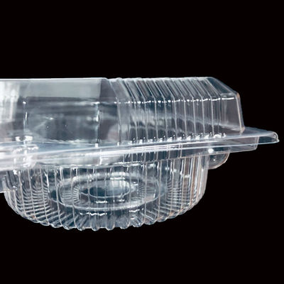 SH-0058 OEM Disposable Food Grade Transparent PET Packaging for Takeaway Egg Tart Cake