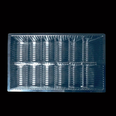 Recyclable Materials Feature Customized Clear PET Blister Tray for Confectionary