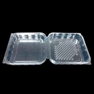 Direct Customized PET Blister Clamshell Packaging for Bakery Food Clear and Durable
