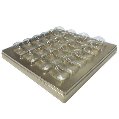 Plastic Box Blister Tray with Lid For Macaron Cookies Pastries and ISO9001 Certified