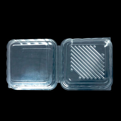 Direct Customized PET Blister Clamshell Packaging for Bakery Food Clear and Durable