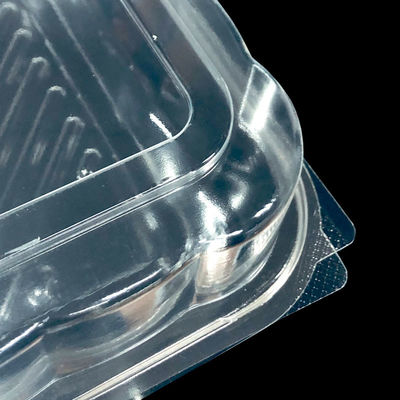 Direct Customized PET Blister Clamshell Packaging for Bakery Food Clear and Durable