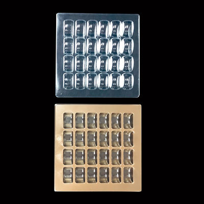 Plastic Box Blister Tray with Lid For Macaron Cookies Pastries and ISO9001 Certified