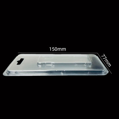 Customizable PET Hinged Blister Clamshell Packaging for Artificial Nails Makeup Tools