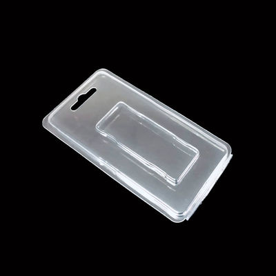Customizable PET Hinged Blister Clamshell Packaging for Artificial Nails Makeup Tools