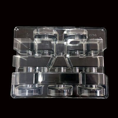 Transparent PET Blister Tray for Recyclable Plastic Packaging Gear Hardware Components
