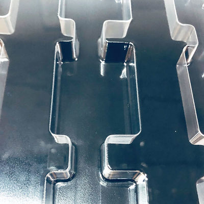Clear PET Turnover Plastic Holder Blister Tray for Semiconductor Components Customized