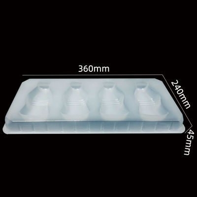 Customizable Disposable Plastic Insert Tray for Candy Beverage Bottle Shaped Ice Cream