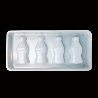 Customizable Disposable Plastic Insert Tray for Candy Beverage Bottle Shaped Ice Cream