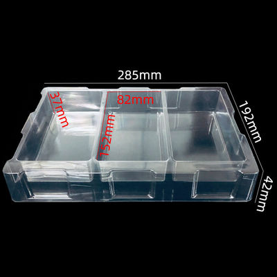 Customized PET Material Food Packaging Blister Insert Tray for Jelly Industrial Food