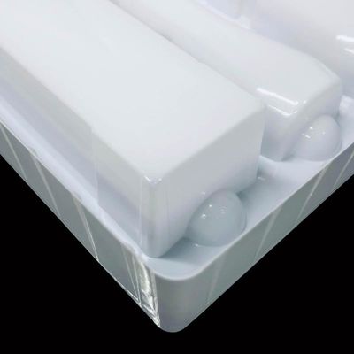 Skin Care Kit Insert Tray White PS Plastic Packaging Blister Molded Tray for Cosmetics Set