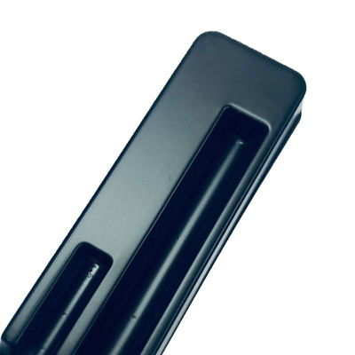 Custom Luxury Plastic Insert Tray Black Matt PS Blister Packaging for Eyebrow Pencils