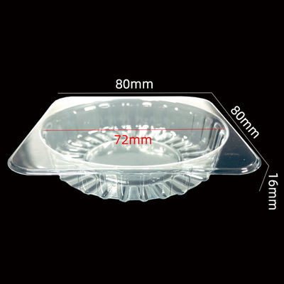 Disposable PET Blister Container 36 Years Blister Packaging Manufacturing for Pastries