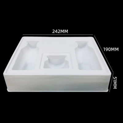 PS Velvet Cosmetic Insert Tray for 3-Piece Skin Care Kit Industrial Grade Material