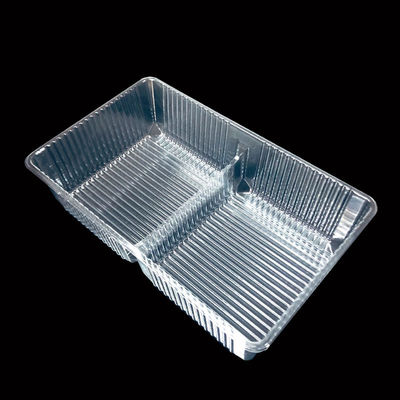Custom Disposable Clear Food Grade PET Blister Insert Tray Plastic Boxes For Pastry