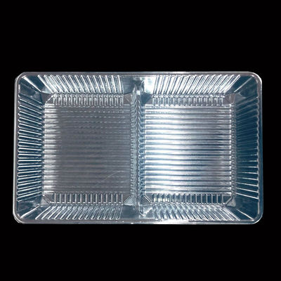 Custom Disposable Clear Food Grade PET Blister Insert Tray Plastic Boxes For Pastry