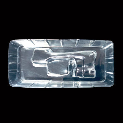 Customized Clear PET Blister Insert Tray for Chrome Nail Powder Jar Makeup Tools Made