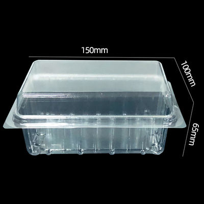 ISO9001 Customized PET Food Grade Plastic Container Blister Clamshell Packaging for Butter