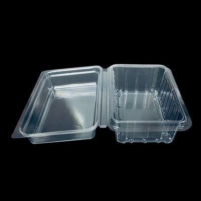 ISO9001 Customized PET Food Grade Plastic Container Blister Clamshell Packaging for Butter