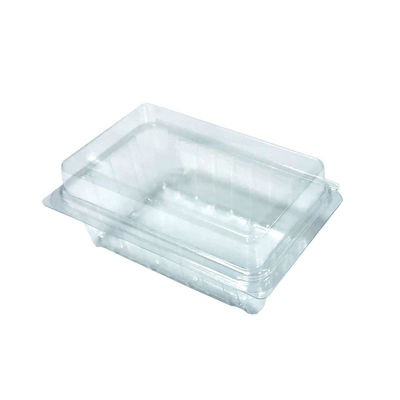 ISO9001 Customized PET Food Grade Plastic Container Blister Clamshell Packaging for Butter