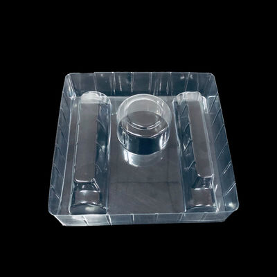 Customizable Shape Size Cosmetic Packaging Transparent PET Blister Tray for Skin Care Kit