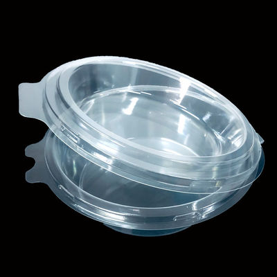 Customized Size Clear PET Blister Clamshell for Air Fryer Paper Aluminum Foil Bowls