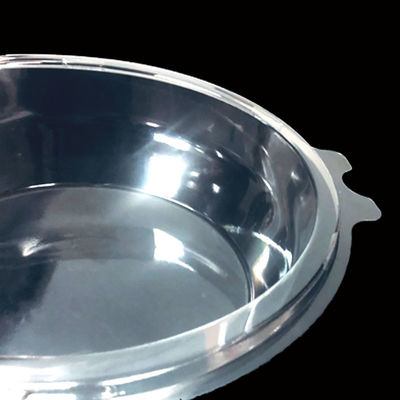 Customized Size Clear PET Blister Clamshell for Air Fryer Paper Aluminum Foil Bowls
