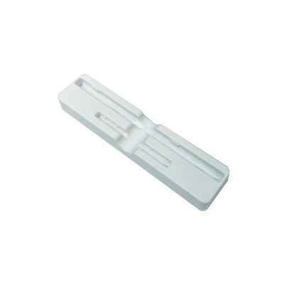 ISO Certified In-house Design Matte Texture White PS Blister Tray for Eyebrow Pencil