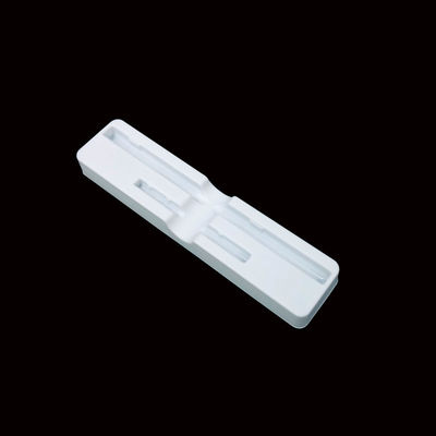 ISO Certified In-house Design Matte Texture White PS Blister Tray for Eyebrow Pencil