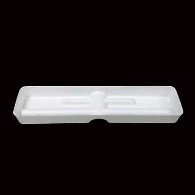 ISO Certified In-house Design Matte Texture White PS Blister Tray for Eyebrow Pencil