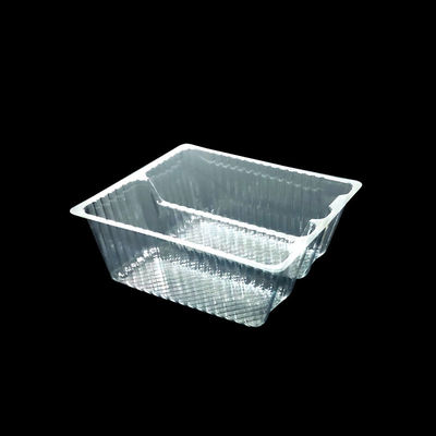 Food Packaging Customized Clear PET Blister Insert Tray for French Fries Potato Chips