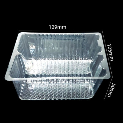 Food Packaging Customized Clear PET Blister Insert Tray for French Fries Potato Chips