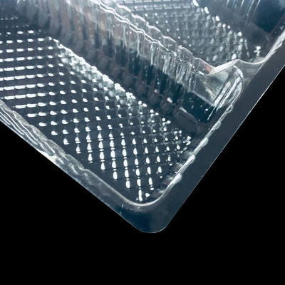 Food Packaging Customized Clear PET Blister Insert Tray for French Fries Potato Chips