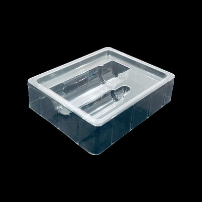 Produced Clear PET Blister Packaging Insert Tray for Skincare Kit in Plastic Material