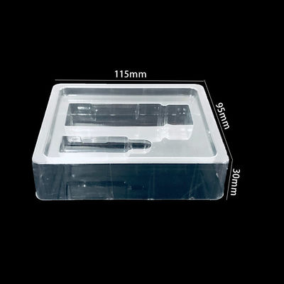Produced Clear PET Blister Packaging Insert Tray for Skincare Kit in Plastic Material