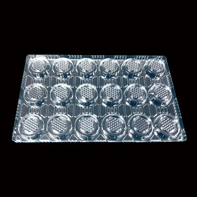 Custom Order Accepted SH-0263 PET Clear Vacuum Forming Molded Tray for Soft Drink Boba Tea