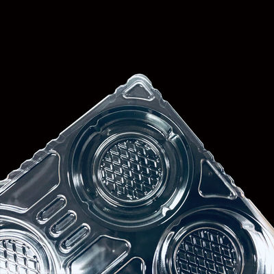 Custom Order Accepted SH-0263 PET Clear Vacuum Forming Molded Tray for Soft Drink Boba Tea