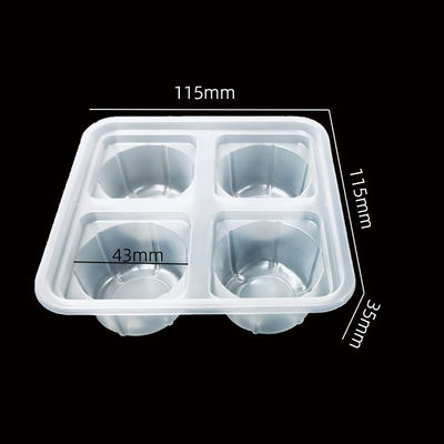 Customized Cold Resistant PP Blister Tray for Fish Balls Meatballs Food Grade Packaging