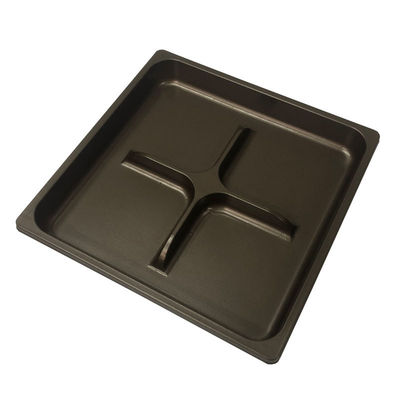 Cold Resistant Plastic Packaging Food Grade Amber Color Blister Tray for Mooncake Donuts