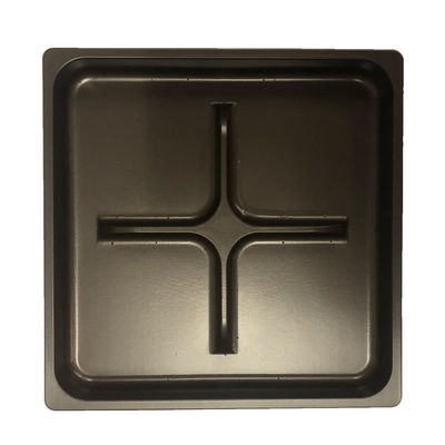 Cold Resistant Plastic Packaging Food Grade Amber Color Blister Tray for Mooncake Donuts