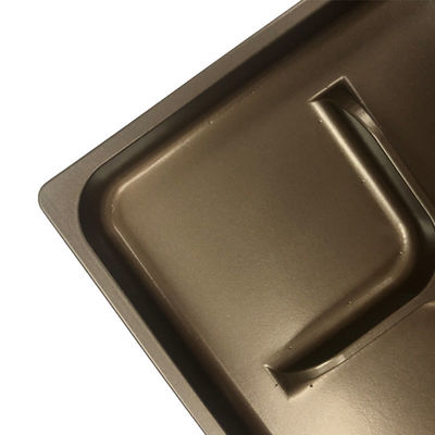 Cold Resistant Plastic Packaging Food Grade Amber Color Blister Tray for Mooncake Donuts
