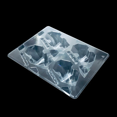 Transparent PET Turnover Plastic Packaging Blister Tray for Automobile Components Direct