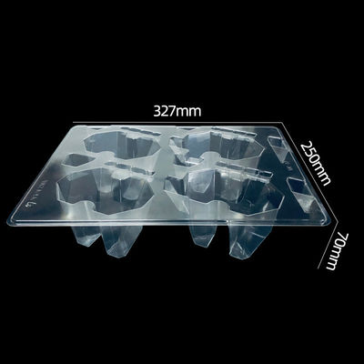 Transparent PET Turnover Plastic Packaging Blister Tray for Automobile Components Direct