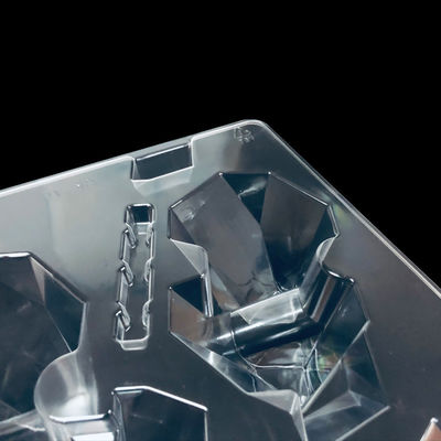 Transparent PET Turnover Plastic Packaging Blister Tray for Automobile Components Direct