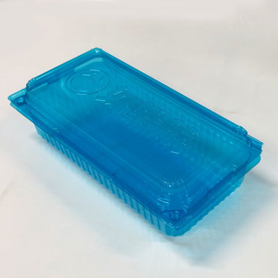 36 Years Experience Blue PET Plastic Container Clamshell Blister Packaging for Crabs